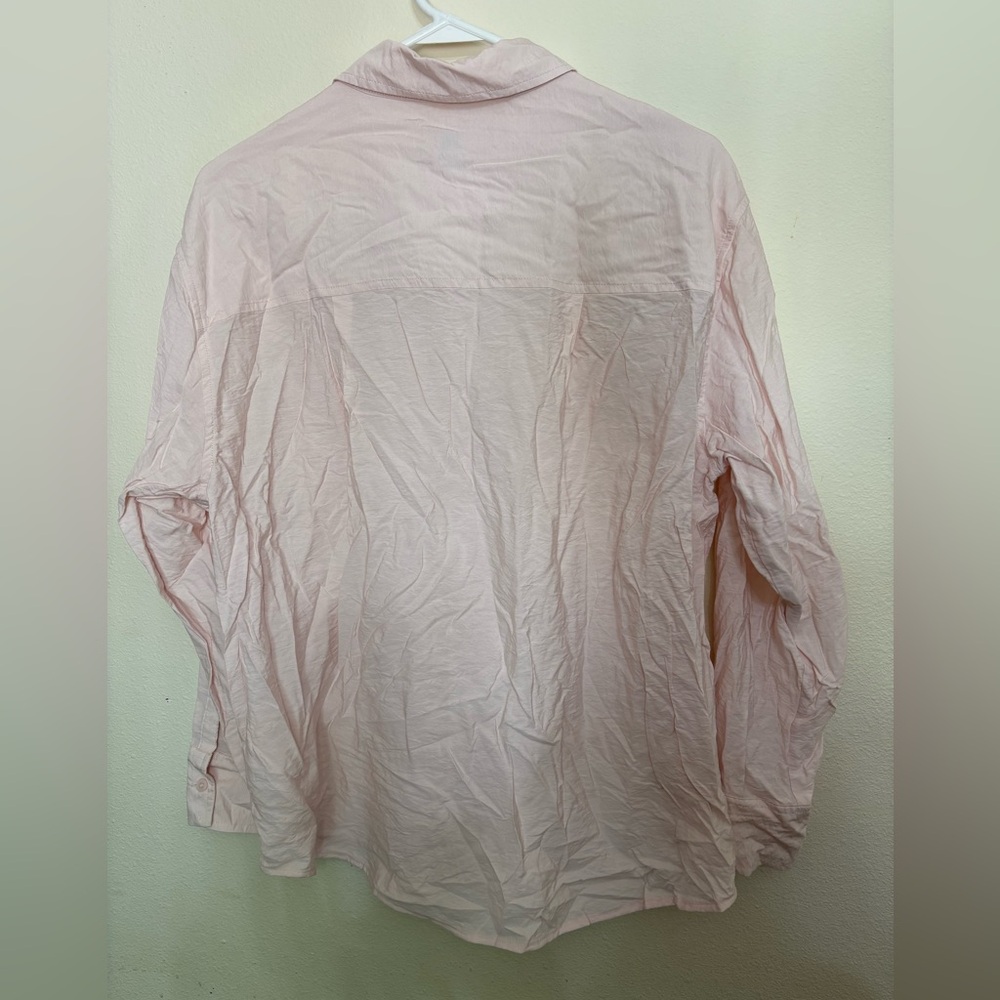 A New Day Soft Pink Collared Shirt - Picture 3 of 3